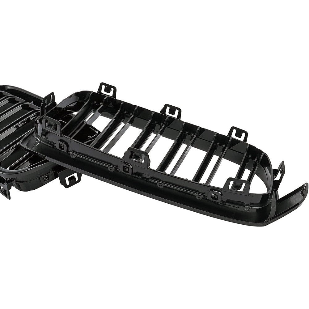 Front Kidney Grill for 12-18 BMW 3 Series F30 F35 328i 335i 320i 330 Gloss Black