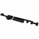 2x Chevrolet Camaro 45TH Anniversary Fender Badge Sport Adhesive Emblem Black