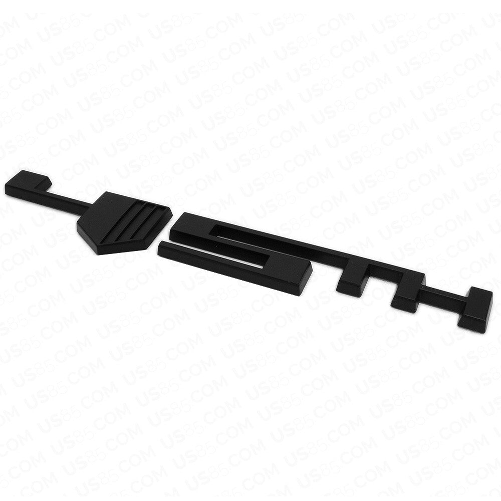 2x Chevrolet Camaro 45TH Anniversary Fender Badge Sport Adhesive Emblem Black