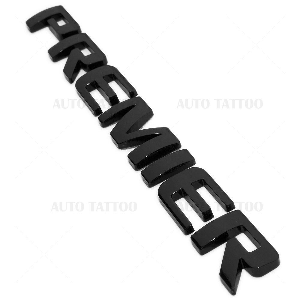 Chevy Equinox Premier Liftgate Nameplate Letter Logo Badge Emblem Gloss Black