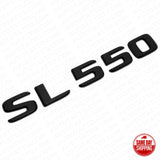 17-21 Mercedes SL 550 Letter Emblem Trunk Lid Logo Badge AMG Sport Matte Black