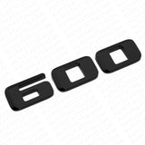 For Cadillac Escalade 600 600D Gloss Black Rear Liftgate Emblem Badge Package