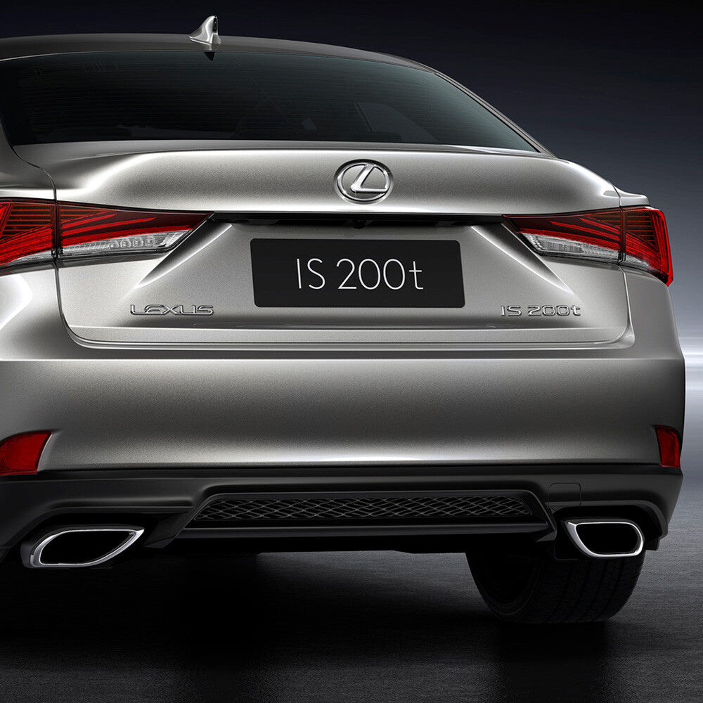For Lexus Trunk OEM Chrome IS 200t Letter Logo Badge Emblem Car Replace F-Sport