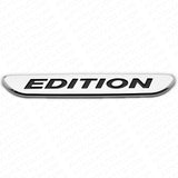 2x 3D Edition Fender Marker Car AMG Logo Badge Emblem Sport Decoration Chrome