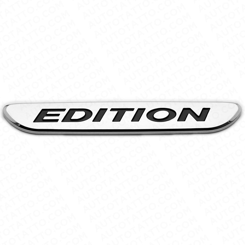 2x 3D Edition Fender Marker Car AMG Logo Badge Emblem Sport Decoration Chrome