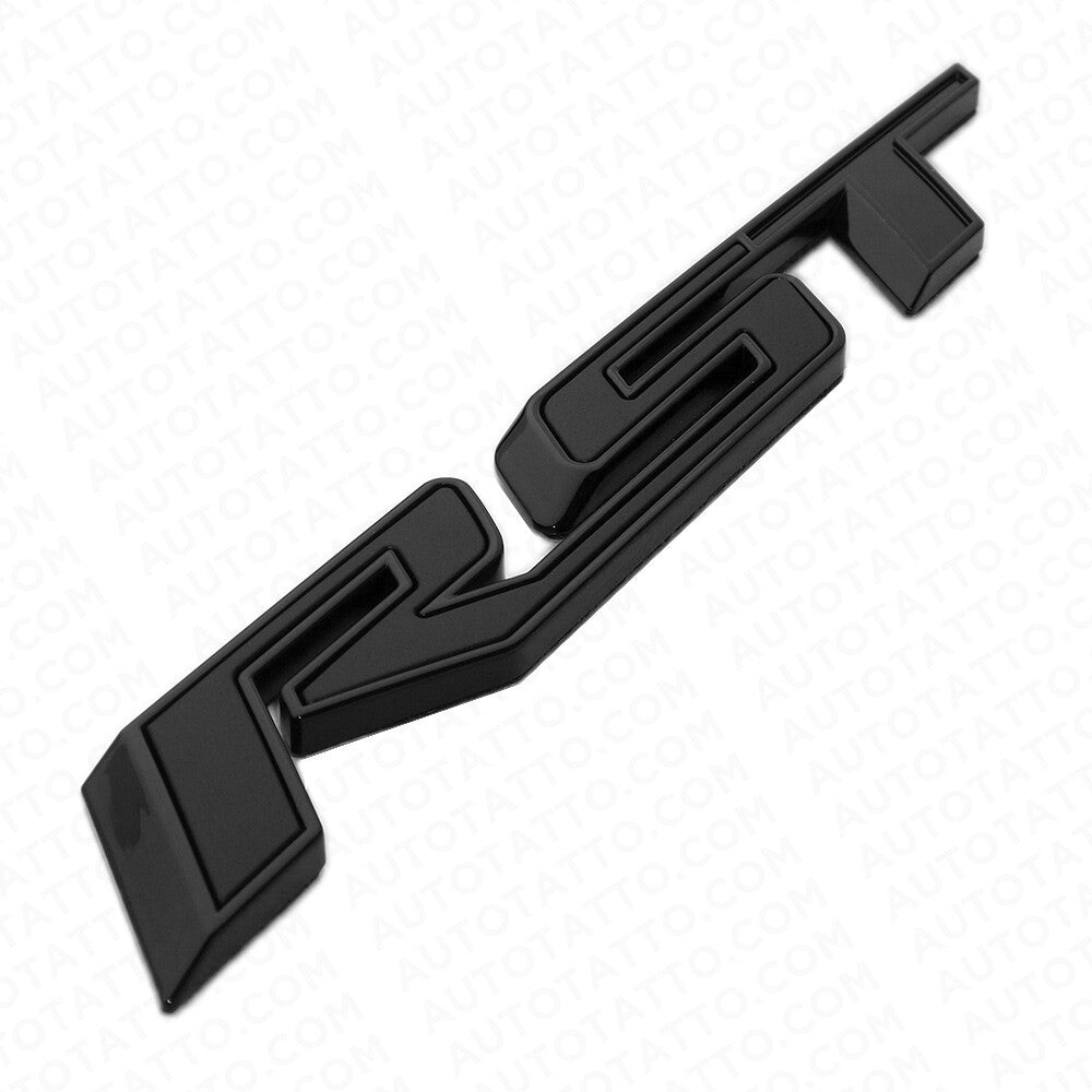 19-22 OEM Chevy Silverado Tahoe Tailgate RST Letter Logo Emblem Badge 4x4 Black