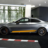 Mercedes Benz Special Edition 1 AMG Sport Side Skirt Stripes Vinyl Decal Sticker