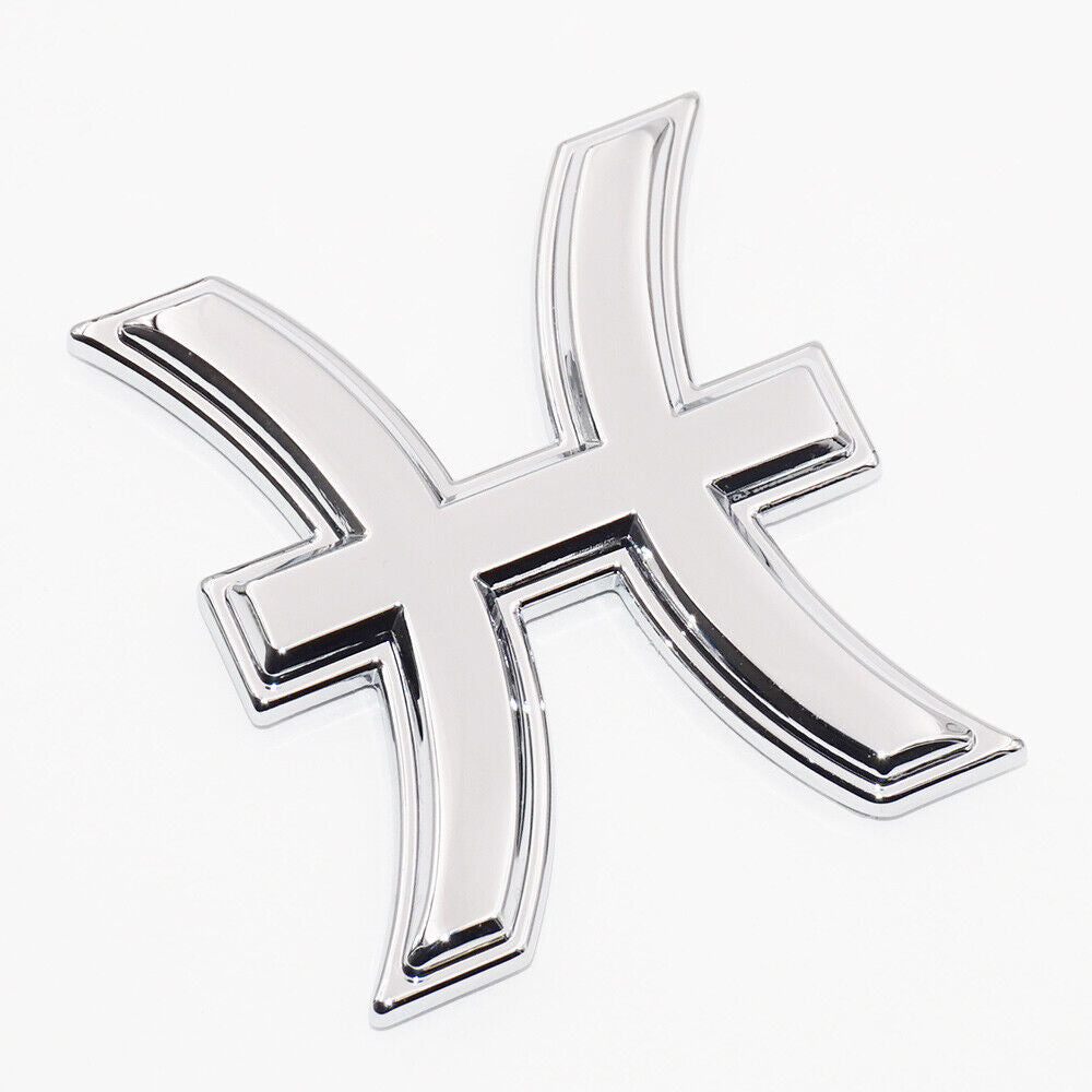 Universal 3D Fashion Metal 12 Constellations Car Decal Sticker Auto Decoration