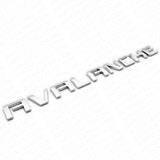 For Chevy Avalanche Door / Tailgate Badge 3D Logo Emblem Truck OEM Chrome Sport