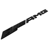 Mercedes S AMG Edition Trunk Emblem Logo 3D Sticker Badge Decoration Sport Black