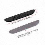 2x 3D Edition 1 Fender Marker Car AMG Logo Badge Emblem Sport Decoration Black