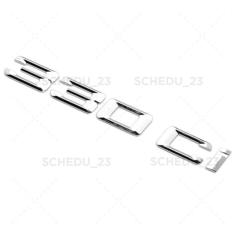 BMW 330ci Letter Emblem Replace Badge Car Trunk Lid M Series Performance