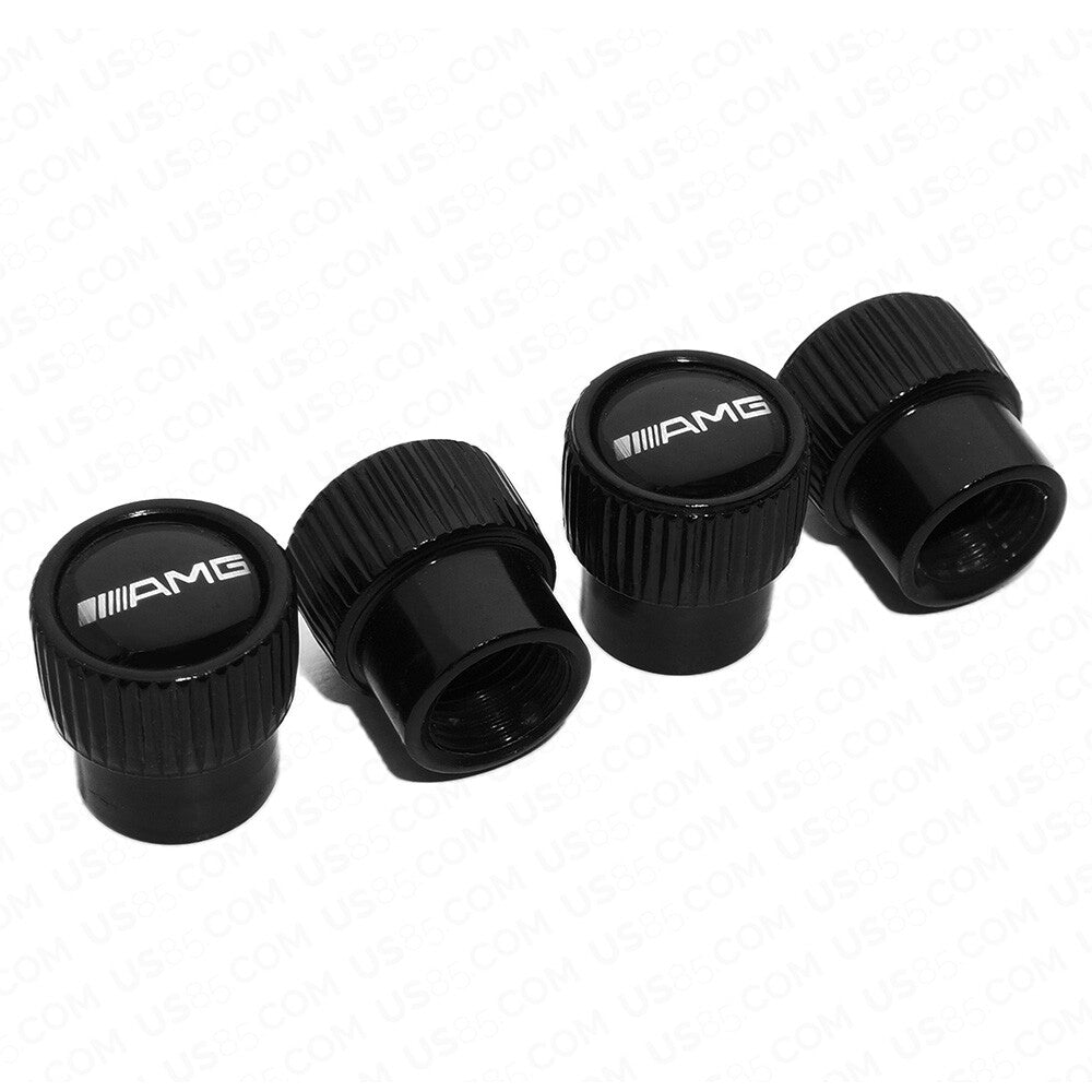 For AMG Edition Roundel Car SUV Wheels Tire Air Valve Caps Stem Dust Cover Sport