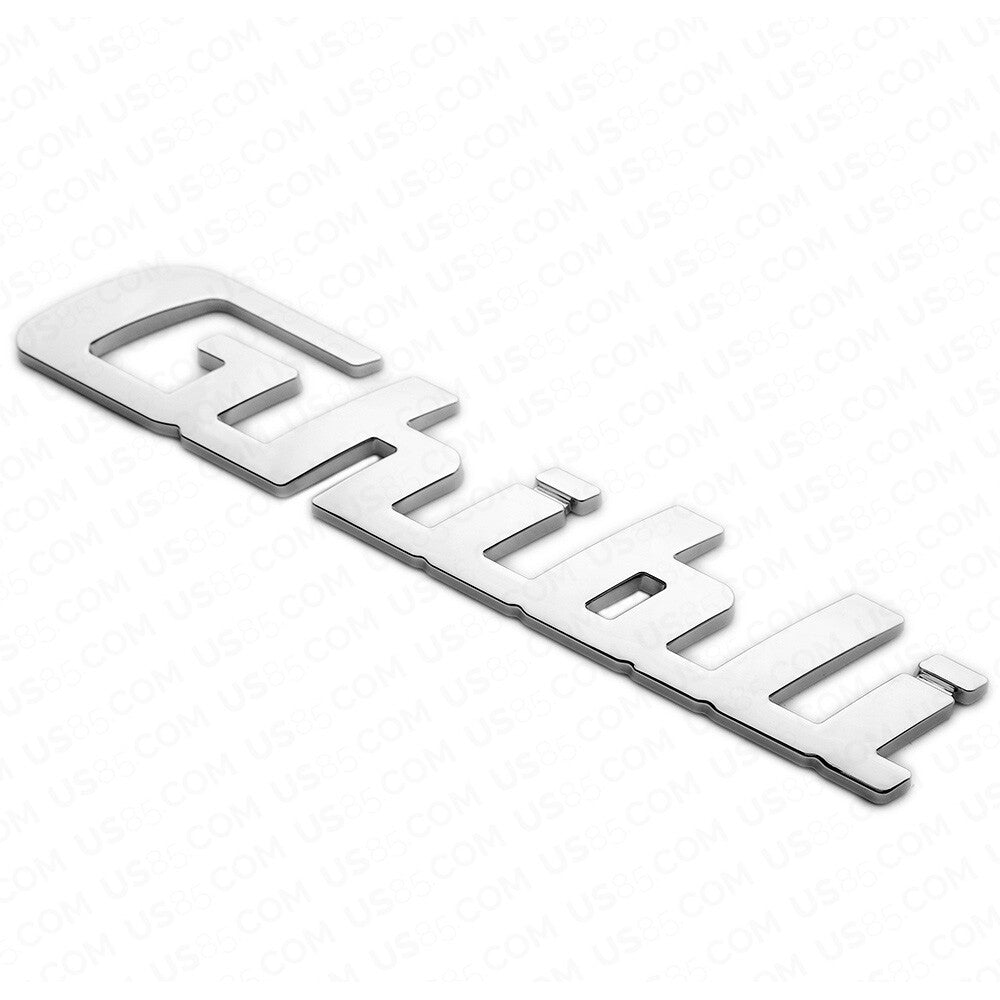 For Maserati Ghibli Chrome Trunk Lid Nameplate Logo Emblem Badges Sport OEM