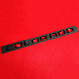 4x 21+ Chevy Colorado V6 Fender & Tailgate Redline Badge 3D Logo Emblem Truck