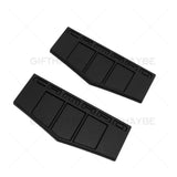 2pcs For GM Chevy CAMARO Logo Fender Marker Emblem 3D Blackout Badge RS SS ZL1