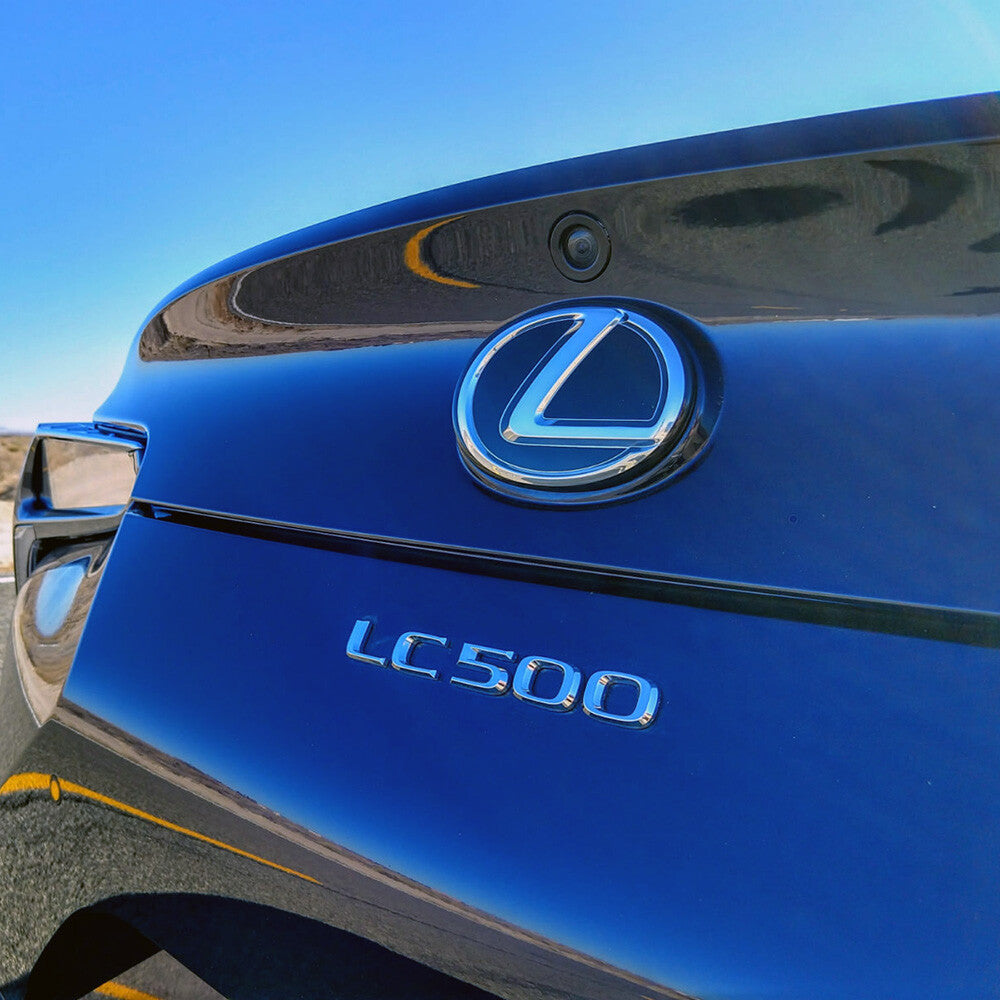 Lexus Trunk Rear LC 500 Letter Logo Badge Car Emblem Replace F-Sport OEM Chrome