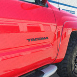 05-16 Black Toyota Tacoma Letter TRD Pro SR5 Emblem Side Door Logo Badge Sport