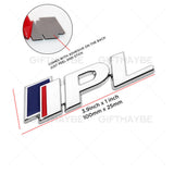 Universal Fashion Metal IPL Car Decal Sticker for Auto Decoration