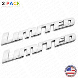 2x For 4Runner Sequoia Tacoma Tundra Limited Letter Rear Door Emblem Badge Sport
