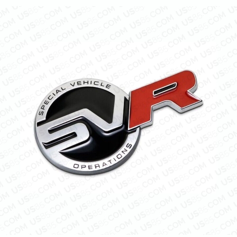 Fashion ABS SVR Sepecial Vehicle Operations Car Tailgate Decal Badge Sticker