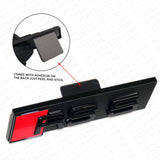 Audi RS5 Front Grille Bumper Radiator Lettering Emblem Badge Logo Sport Black