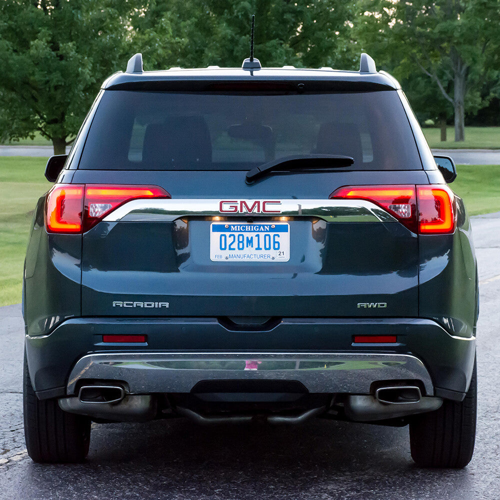 3pcs GMC Acadia Front Door or Rear Liftgate Nameplate Logo Emblem Gloss Black