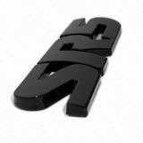 2x Gloss Black Tacoma 4 Runner TRD Pro SR5 Emblem Side Rear Door Tailgate Badge