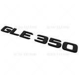 17-18 Mercedes GLE 350 Letter Emblem Liftgate Logo Badge AMG Sport Matte Black