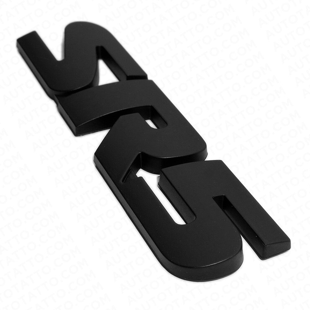 Black Out Tacoma 4 Runner TRD Pro SR5 Emblem Side Rear Door Tailgate Badge Sport