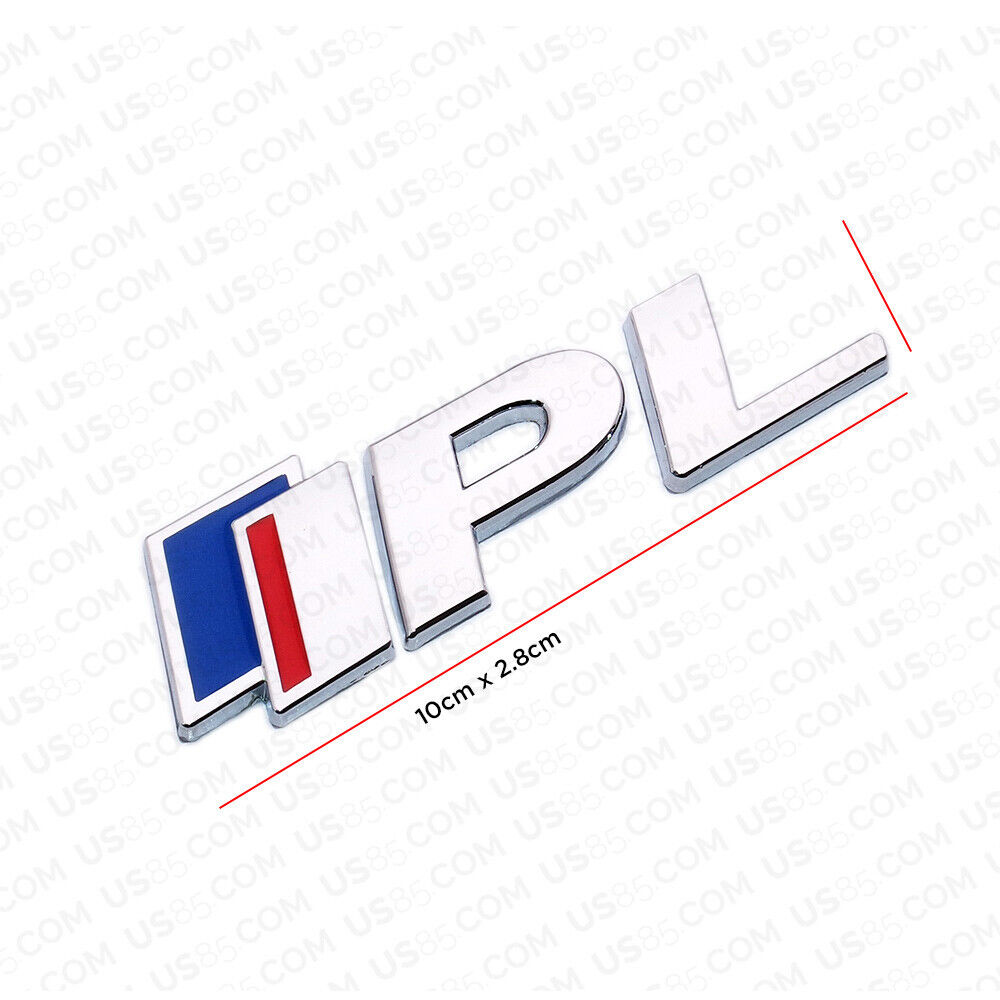 Universal Fashion Metal IPL Car Decal Sticker for Auto Decoration