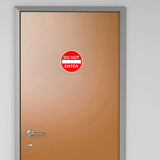 Do Not Enter Vinyl Decal Warning Sign Home Office Car Door Window Sticker 5 inch