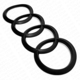 18-21 A5 S5 RS5 Sportback 4 Door Matte Black Trunk Sign Logo Rings Badge Emblem