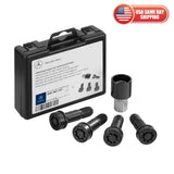 4pcs Mercedes-Benz AMG OEM M14 X 1.5 Anti-Theft Kit Lockable Wheel Bolt Lock Set