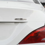 2pcs Car AMG Edition Side Fender Marker 3D Decal Sticker Badge Emblem Decorate