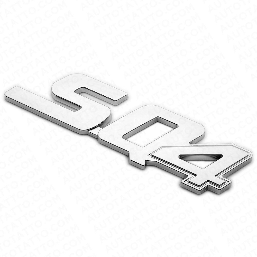 For Maserati Ghibli Quattroporte SQ4 Chrome Trunk Lid Nameplate Emblem Badges