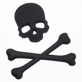 Universal 3D Fashion Metal Skull and Ghost Car Decal Sticker Auto Decoration