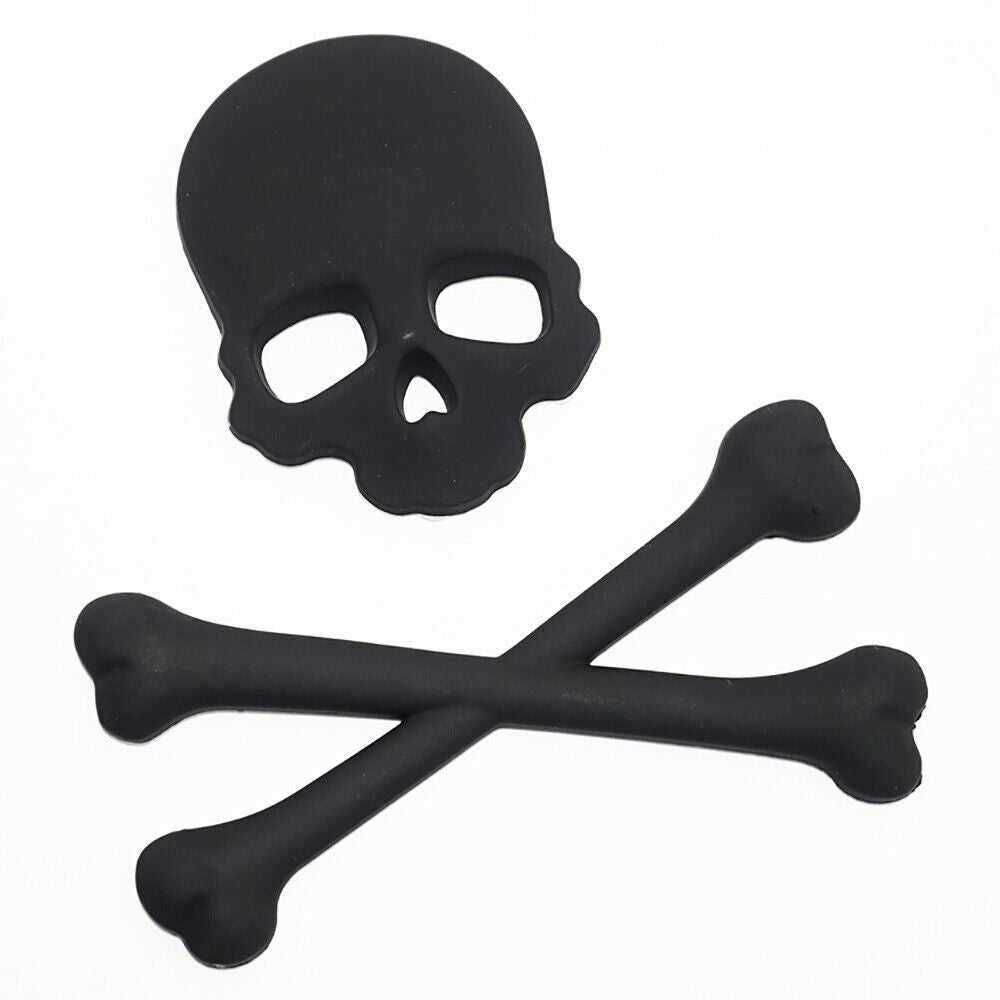Universal 3D Fashion Metal Skull and Ghost Car Decal Sticker Auto Decoration