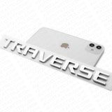 For Chevy Traverse Rear Lifgate Letter Badge Nameplate Logo Emblem Chrome Sport