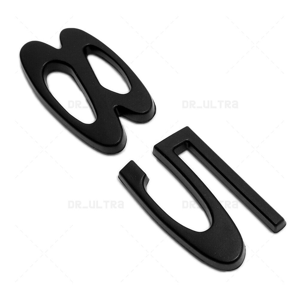 Tesla Rear Liftgate Lid Model 85 Nameplate Logo Badge Emblem Sport Matte Black