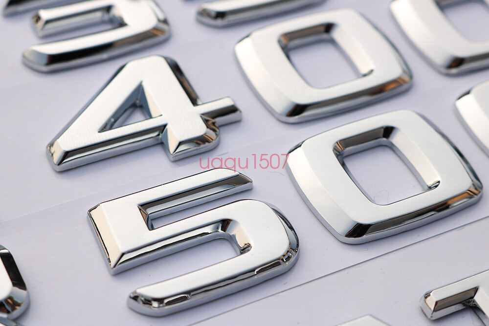 R400 4 MATIC Letters Trunk Emblem Badge Sticker for Mercedes Benz R400 4 MATIC