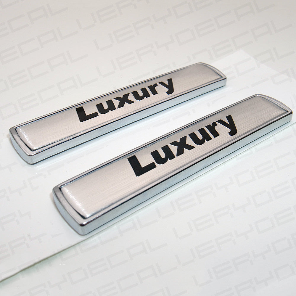 2x For BMW Luxury Logo Emblem Badge Car Side Fender M Series Performance Sport