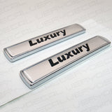 2x For BMW Luxury Logo Emblem Badge Car Side Fender M Series Performance Sport
