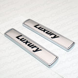 2x For BMW Luxury Logo Emblem Badge Car Side Fender M Series Performance Sport