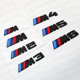 E90 E91 E92 Matte Black M3 Emblem Badge Sticker Car Rear Trunk OEM ABS M Series
