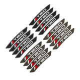 4pc Pack TRD Wheels Rims Sport Racing Decal Stripes Stickers Emblem for Car SUV
