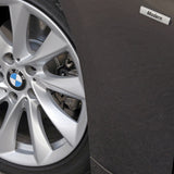 2x For BMW Modern Logo Emblem Badge Car Side Fender M Series Performance Sport