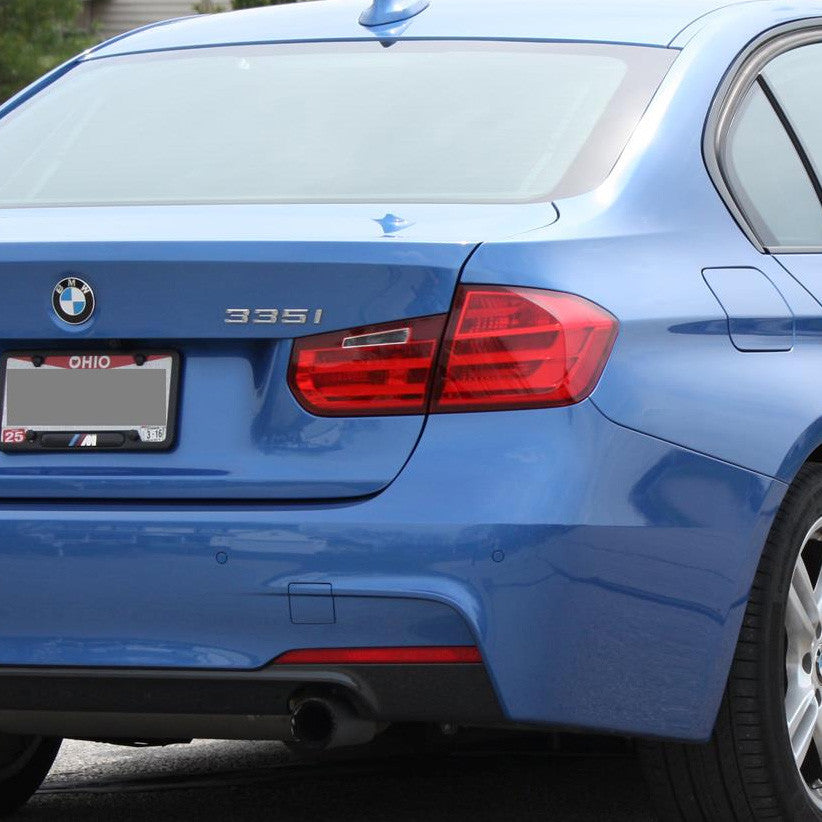 Chrome 335i Letter Logo Emblem Badge Car Trunk Lid M Sport Series Performance