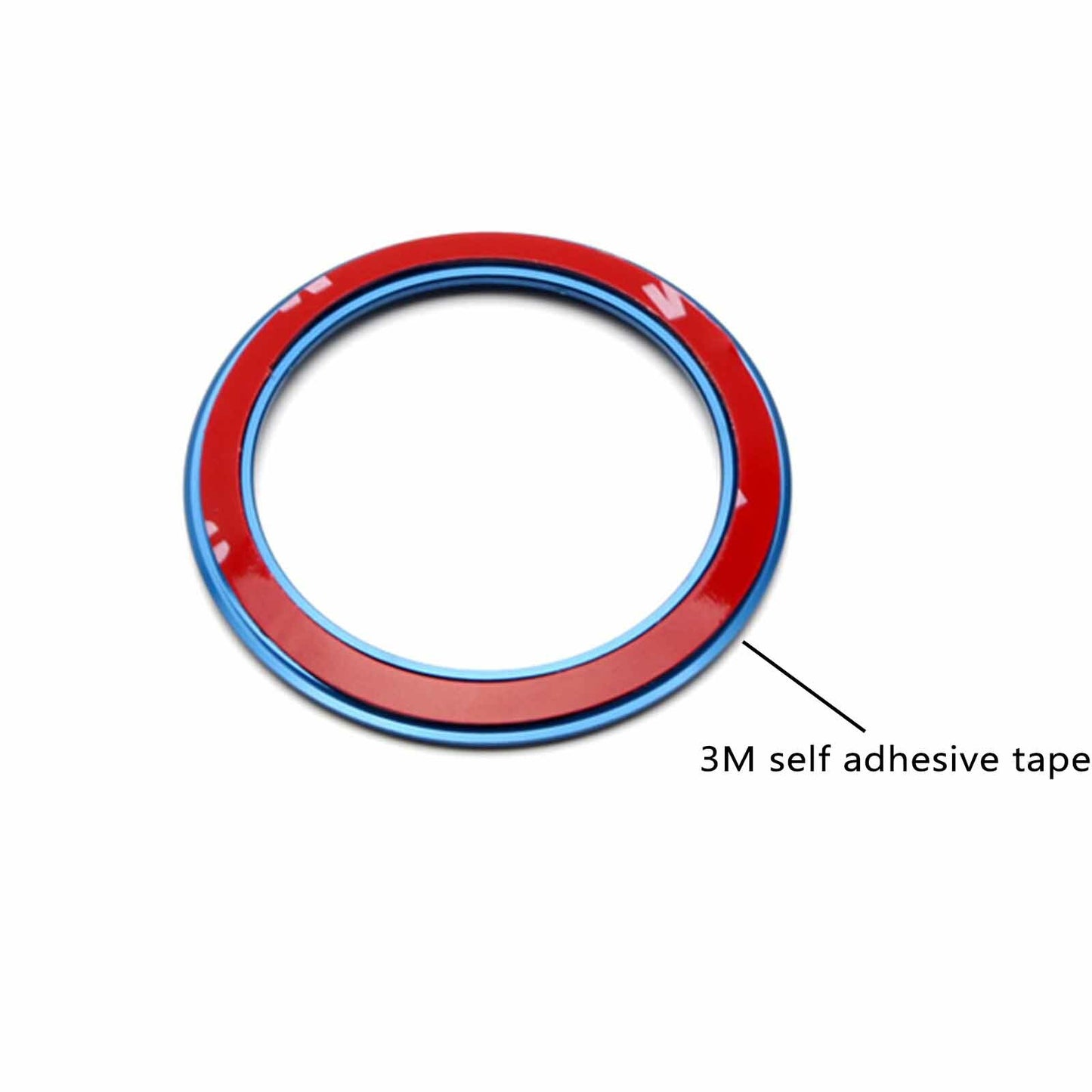 Blue Steering Wheel Logo Emblem Ring Cover For BMW 1 3 4 5 7 Series X1 X3 X5 X6