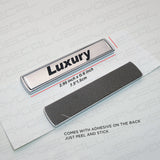 2x For BMW Luxury Logo Emblem Badge Car Side Fender M Series Performance Sport